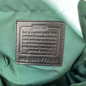 Coach Diaper Bag